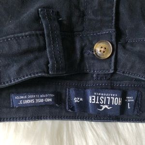 Hollister black shorts